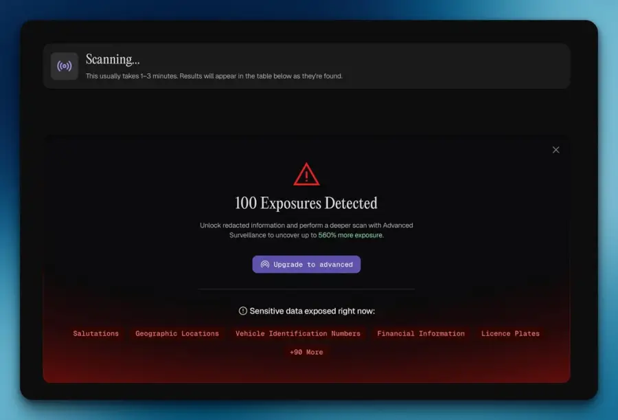 Serus.ai — AI ผู้ช่วยลบร่องรอยดิจิทัล ที่สแกน Dark Web ระดับ… — รูปที่ 4