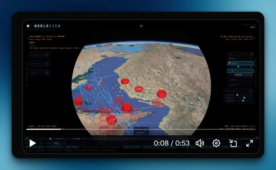 WorldView เครื่องมือทำ 4D “God’s eye view” จากข้อมูลสาธารณะ… — รูปที่ 2