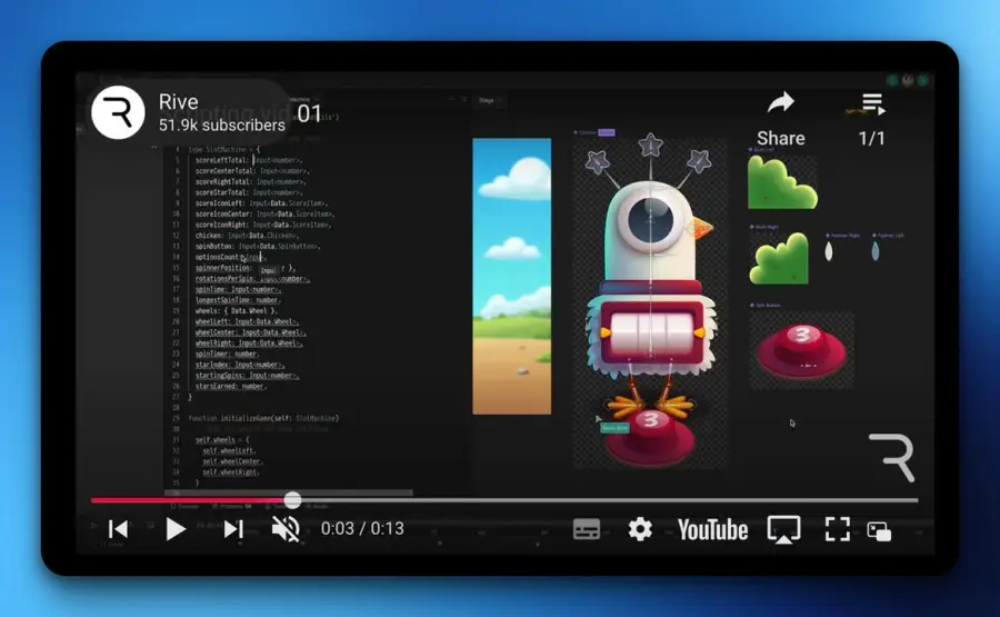 Rive Scripting ฟีเจอร์ใหม่ที่ปลุกยุค Flash ให้กลับมาอีกครั้ง…