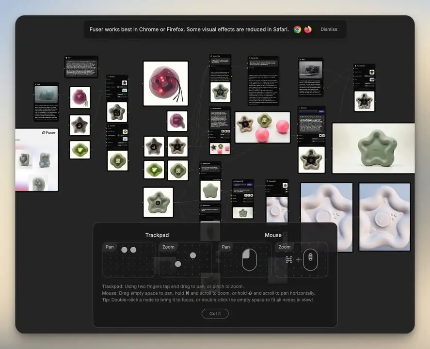 Fuser — แพลตฟอร์ม AI สร้างงานทุกสื่อใน canvas เดียว…