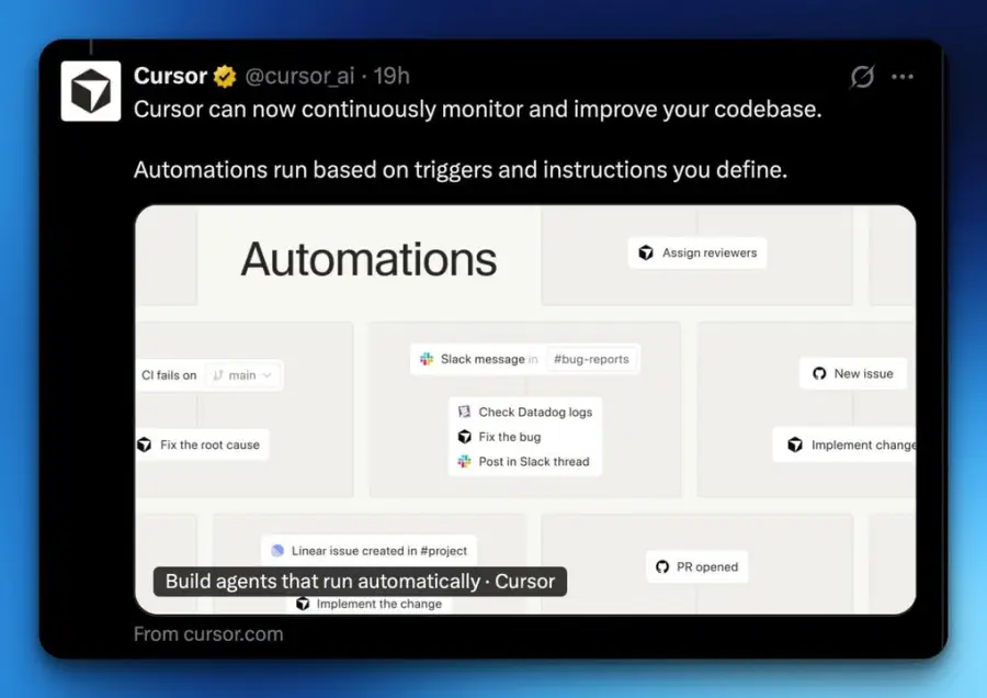 Cursor Automations