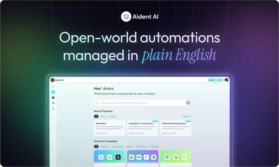 Aident AI: ให้ AI เป็น “ผู้ช่วยหัวหน้าทีมออโตเมชัน”…