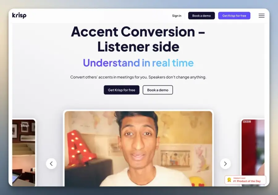 Krisp Accent Conversion