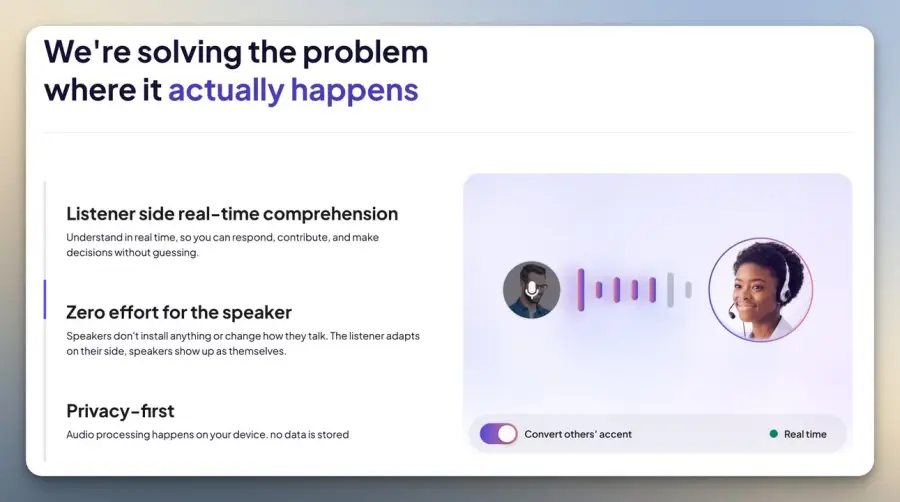 Krisp Accent Conversion — รูปที่ 3