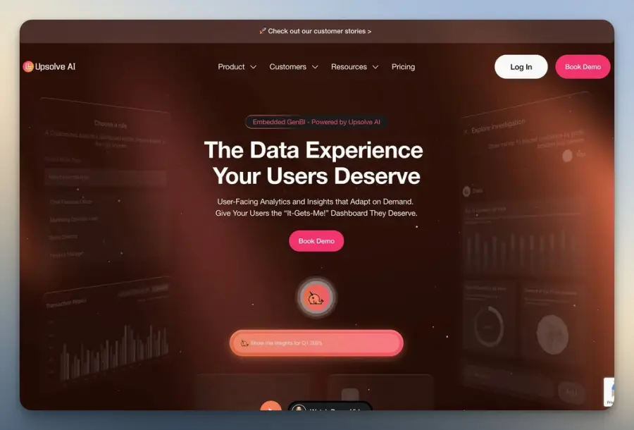 Upsolve AI: เครื่องมือฝัง GenBI ที่เปลี่ยน dashboard…