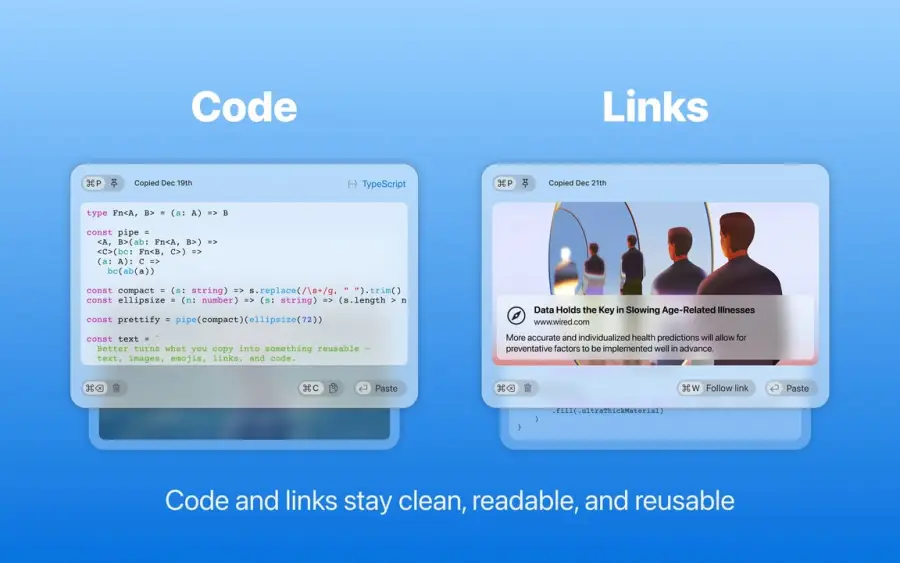 Better Clipboard: แอปจัดการคลิปบอร์ดบน Mac ที่เปลี่ยนประสบการณ์… — รูปที่ 3