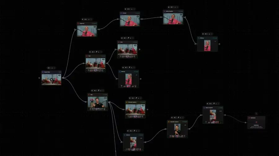 Mosaic แพลตฟอร์มตัดต่อวิดีโอด้วย AI แบบ agentic ที่เปลี่ยน canvas… — รูปที่ 4