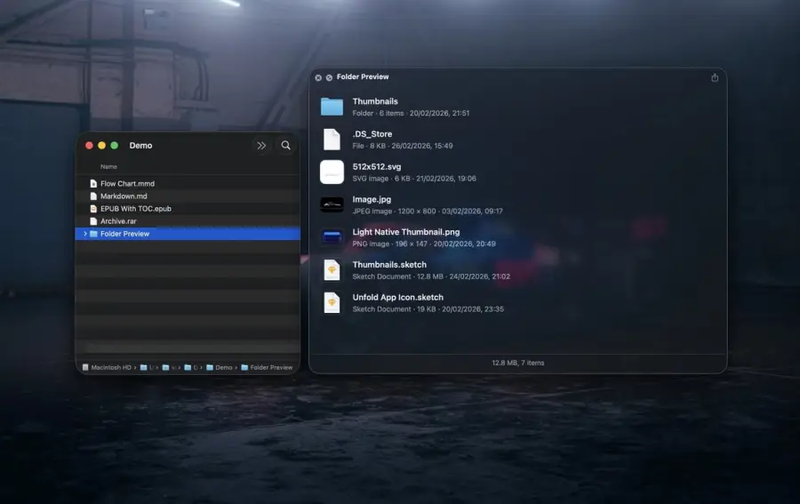 Unfold – แอปเล็กที่ทำให้ Quick Look บน macOS กลายเป็น “หน้าต่าง… — รูปที่ 2