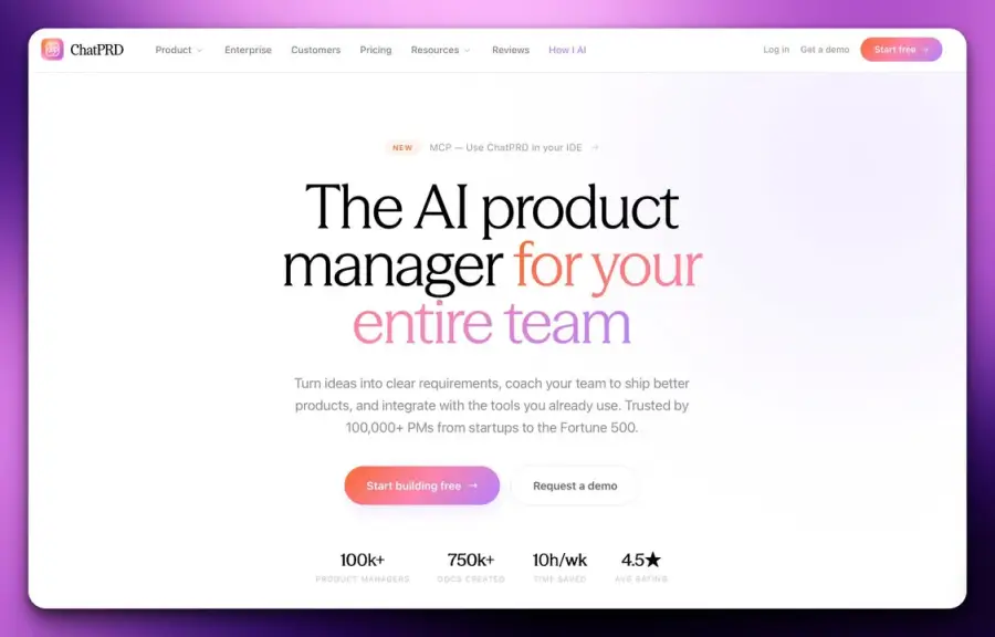 ChatPRD คือ AI Product Manager…