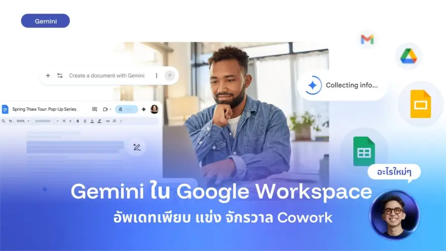 Gemini ใน Google Workspace กำลังเปลี่ยน Docs, Sheets, Slides และ…