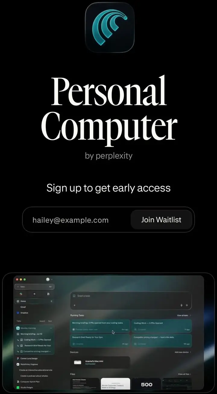 Perplexity Personal Computer คอมพิวเตอร์ที่มี AI…