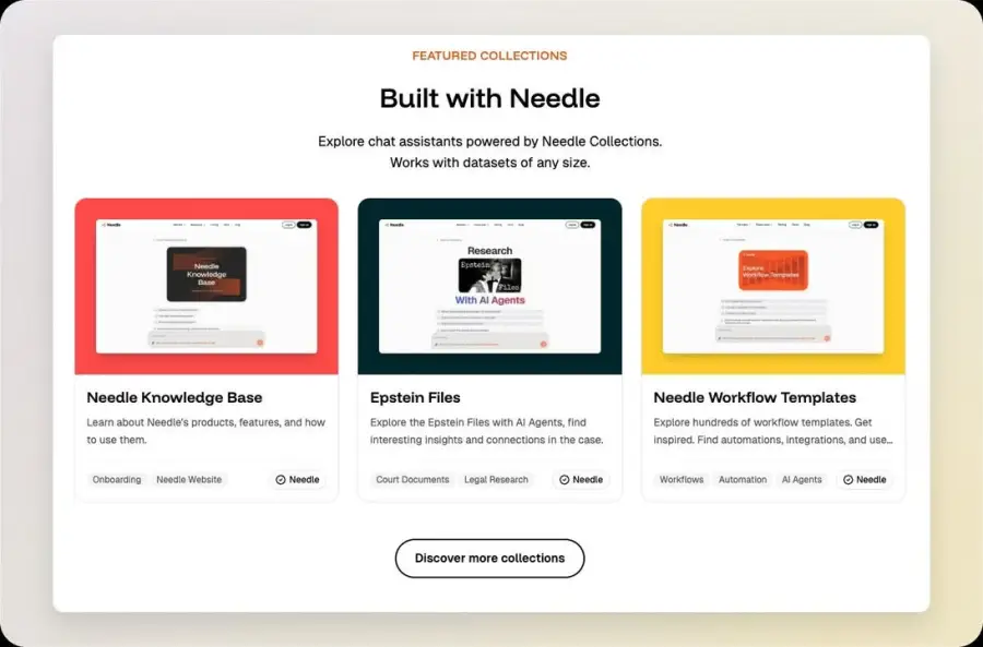 Needle เครื่องมือ vibe-automate workflows ด้วย AI agent… — รูปที่ 4