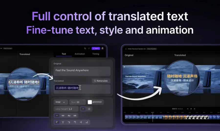 Vozo AI Visual Translate เครื่องมือแปลวิดีโอแบบครบทุกเลเยอร์… — รูปที่ 3