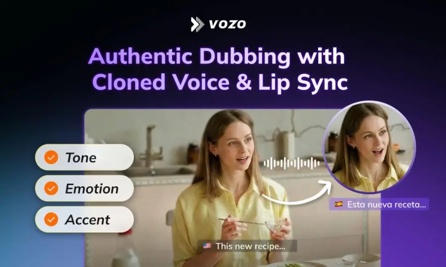 Vozo AI Visual Translate เครื่องมือแปลวิดีโอแบบครบทุกเลเยอร์… — รูปที่ 4