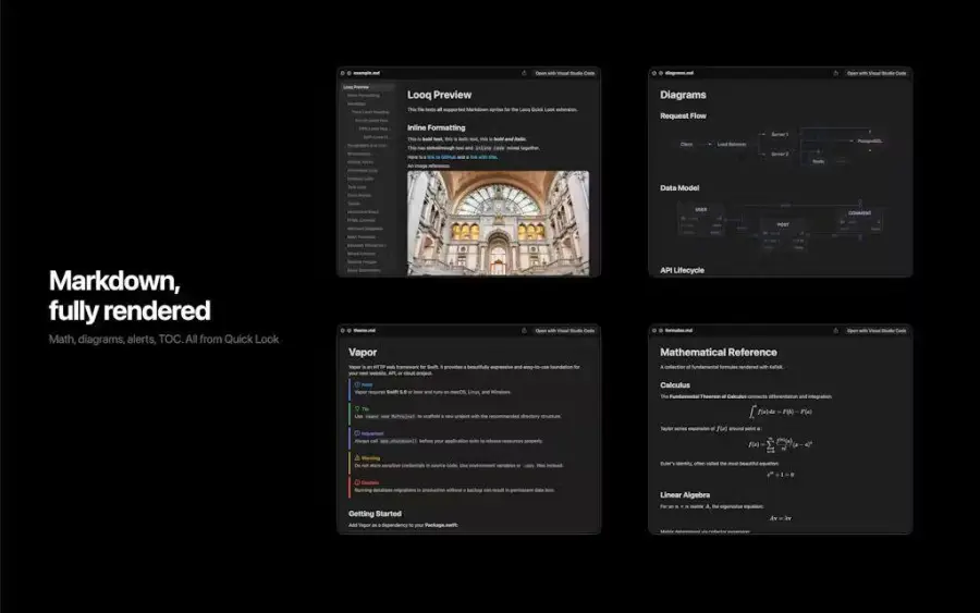 Looq: Preview Files คือ Quick Look เวอร์ชันใหม่สำหรับ dev… — รูปที่ 3