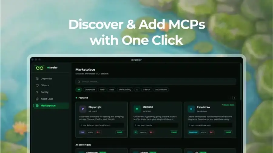 MCP360 — App Store สำหรับ AI Agents… — รูปที่ 3