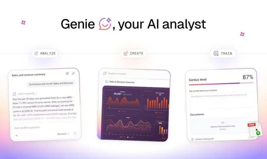 Genie by Databox — AI analyst ที่เปลี่ยน data… — รูปที่ 4