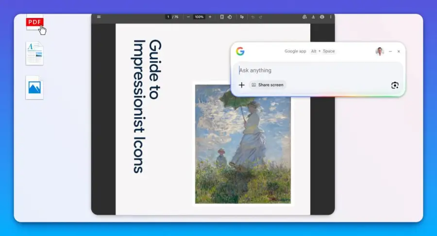 Google app for Windows แอพค้นหา + AI แบบรวมทุกอย่างในเครื่อง กด… — รูปที่ 4