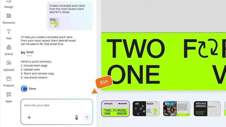 Canva AI 2.0 อัปเดตใหญ่ เปลี่ยนจาก “เครื่องมือออกแบบ” เป็น “AI… — รูปที่ 3
