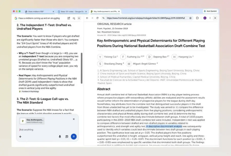 AI Mode in Chrome = “Browser ที่ไม่ต้องสลับแท็บ… — รูปที่ 4