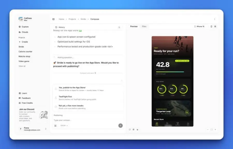 CatDoes v4 = AI ที่ไม่ใช่แค่ช่วยเขียนโค้ด แต่เป็น dev… — รูปที่ 2