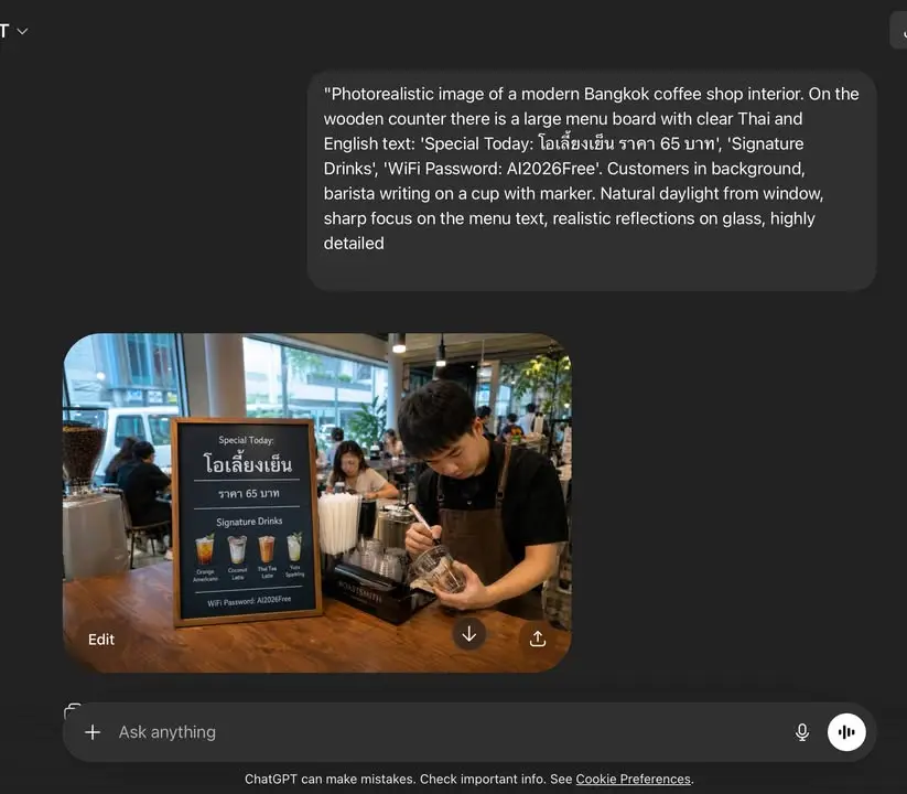 ทำไมมีข่าวลือว่า GPT-Image-2 ปล่อยมา ปกติ ไม่ค่อยโพสข่าวลือ… — รูปที่ 11