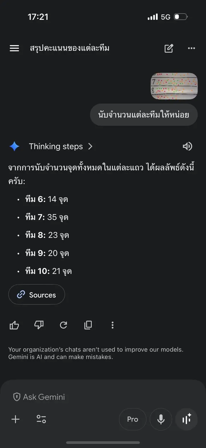 เพิ่งจบ workshop เลยลองโยนรูปเล่นๆ GPT 5.3 5.5 Gemini 3 Pro Grok… — รูปที่ 8
