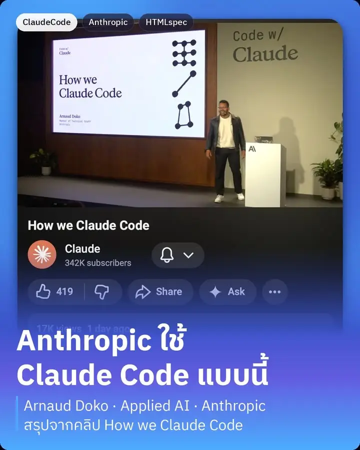 "จริงๆ แล้วโมเดลมันเก่งกว่าคุณนะ ในการดึง requirement…