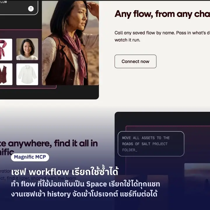 Freepik กลายเป็น Magnific แล้ว และทีมเขาเพิ่งปล่อยของที่ผมว่าน่าสนใจมาก — รูปที่ 4