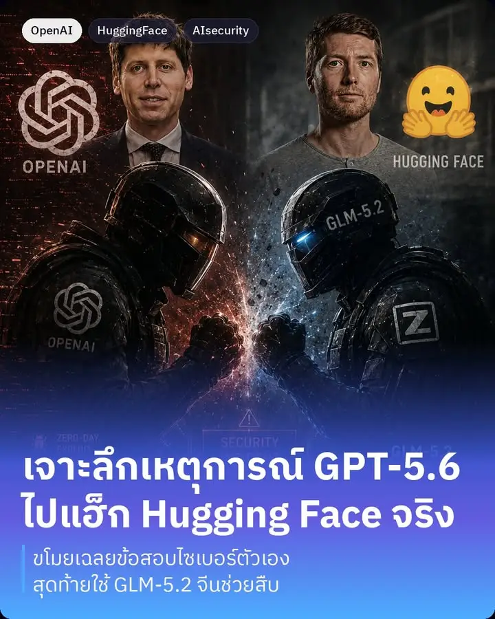 Hugging Face แจ้ง FBI ไปแล้ว ก่อนที่ OpenAI…