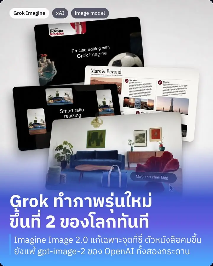 xAI ปล่อย Grok Imagine Image 2.0 ออกมาแล้วครับ…