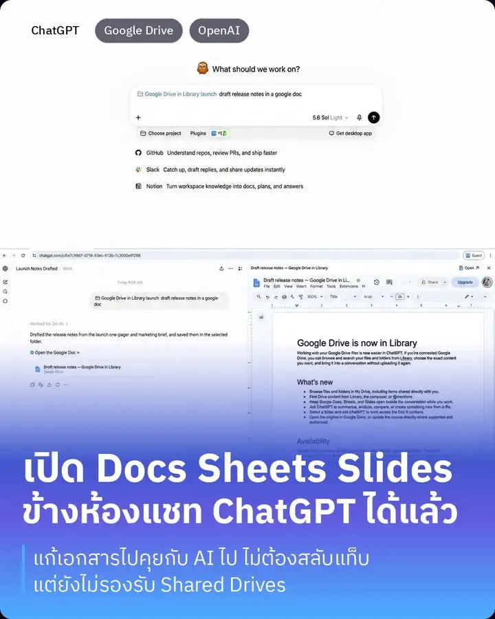 Google Drive in Library คือของใหม่ที่ทำให้เปิดไฟล์ Google Docs…