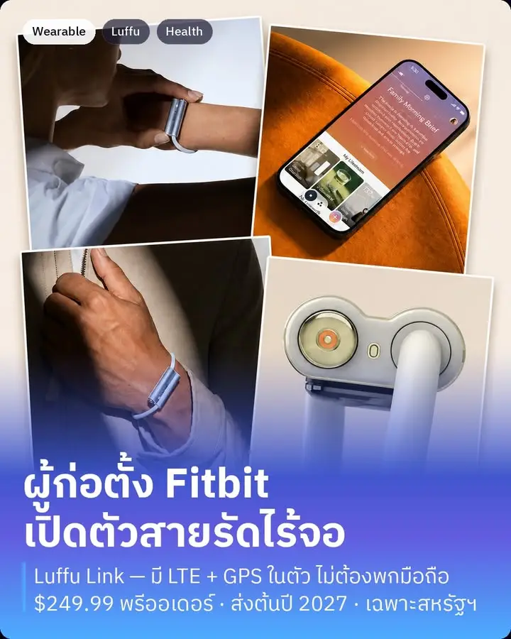 ผู้ก่อตั้ง Fitbit กลับมาอีกครั้ง…