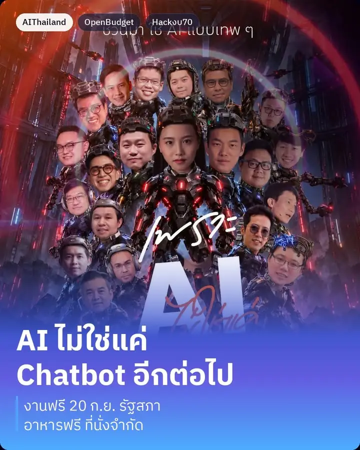 เพราะ AI ไม่ใช่แค่ Chatbot งานนี้เลยชวนมาดูของจริงกันว่า AI…