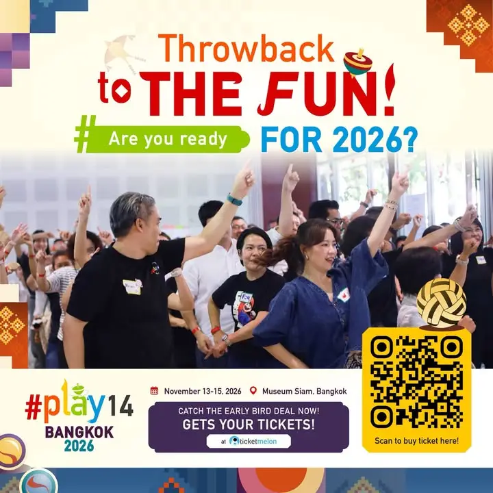 ใครทำงานสาย Facilitator, HR, L&D, ครู หรือชอบออกแบบเกมและกิจกรรม…
